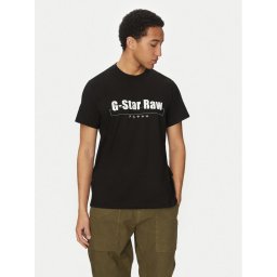 G-Star Raw Тишърт Symbols D25970-C336 Черен Regular Fit