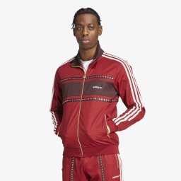 Яке adidas Retro Sports Cricket-Inspired Track Top Red/ Rust Red XS