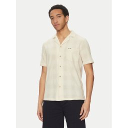 Guess Риза F5GH03 WH431 Бежов Regular Fit