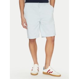 Guess Jeans Шорти от плат M5GD44 WGCV1 Светлосиньо Regular Fit