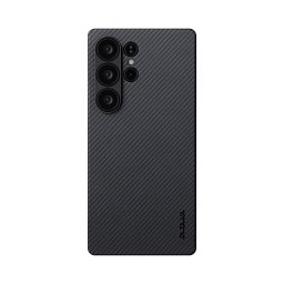 Гръб Pitaka за Samsung S25 Ulta, Ultra Slim, Black/Grey Twil