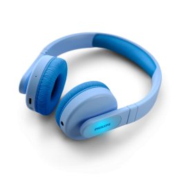 PHILIPS Детски Bluetooth слушалки Светещи наушници Ограничена сила на звука до 85 dB сини