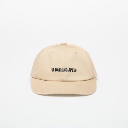 Шапка A BATHING APE Logo Cap Beige Universal