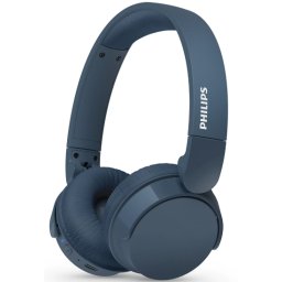 PHILIPS Bluetooth слушалки 32мм мембрани меки наушници сини
