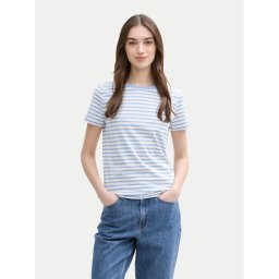 Tom Tailor Denim Тишърт 1035867 Син Boxy Fit