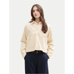 Tom Tailor Denim Дънково яке 1045500 Бежов Regular Fit