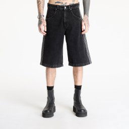 adidas Firebird Adicolor Denim Shorts True Black Denim 32
