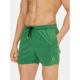 Save The Duck Плувни шорти DW1222M RIPO20 Зелен Regular Fit