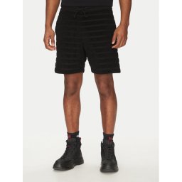 HUGO Спортни шорти Dutowel 50535289 Черен Relaxed Fit