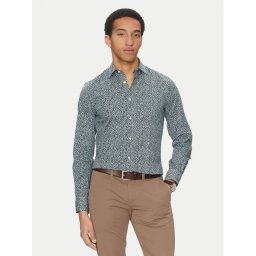 Marciano Guess Риза 4GHH02 4388Z Тъмносин Slim Fit