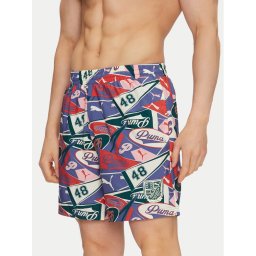Puma Спортни шорти Sports Legacy 629630 Цветен Relaxed Fit