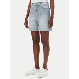 HUGO Дънкови шорти Gelita 50538863 Син Relaxed Fit