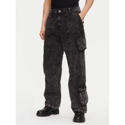 Alpha Industries Дънки Canvas Acid Pant 156212 Черен Regular Fit