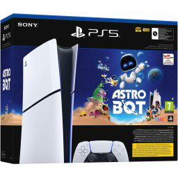 Конзола PlayStation 5 (Slim) Digital Edition - Astro Bot Bundle