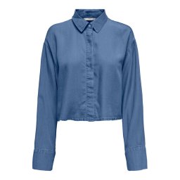 ONLY Риза Charis 15337929 Син Regular Fit