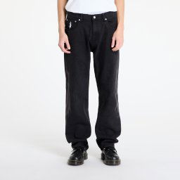 Панталони PLEASURES x Slipknot 5 Pocket Pant Black 38