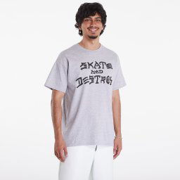 Тениска Thrasher Skate And Destroy T-Shirt Grey XL