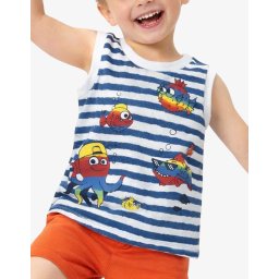 CHICCO Boys Tank Natural Printed