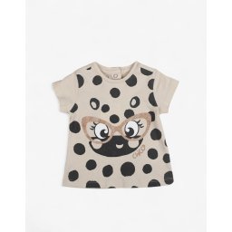 CHICCO Girls Knitted Tee Light Natural