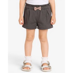 CHICCO Girls Knitted Shorts Medium Grey