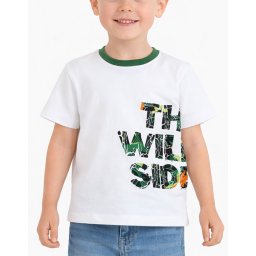 CHICCO Boys The Wild Side Tee White