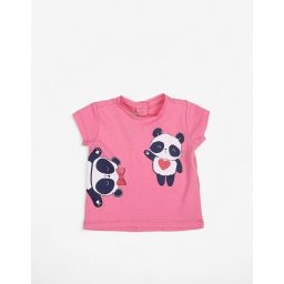 CHICCO Girls Tee Light Pink Printed