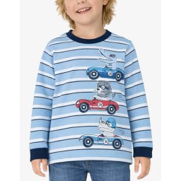 CHICCO Boys Blouse Light Blue Striped