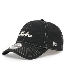 Шапка с козирка New Era Contrast Stitch 9TWENTY 60595289 Черен