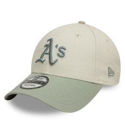 Шапка с козирка New Era Oakland Athletics World Series Patch 9FORTY 60595244 Бежов