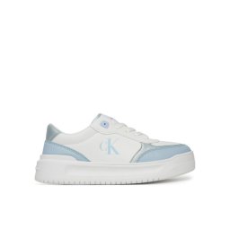 Calvin Klein Jeans Сникърси Low Cut Lace-Up V3A9-82020-1355 Бял