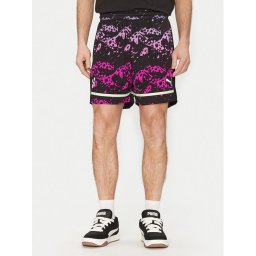 Puma Спортни шорти Scoot Purple Lab 631671 Черен Regular Fit