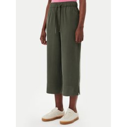 Tom Tailor Панталони тип кюлоти 1045438 Зелен Regular Fit