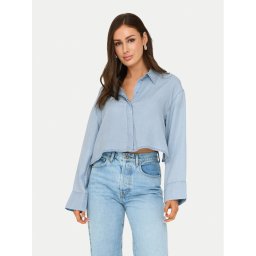 ONLY Риза Charis 15337929 Син Regular Fit