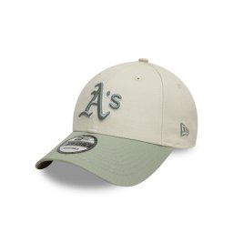 New Era Шапка с козирка Oakland Athletics World Series Patch 9FORTY 60595244 Бежов