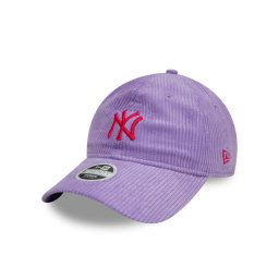 New Era Шапка с козирка New York Yankees Cord 9Twenty 60595365 Виолетов