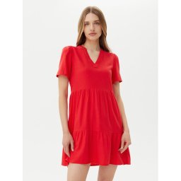 ONLY Лятна рокля Tiri-Caro 15310970 Червен Regular Fit