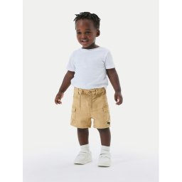 NAME IT Шорти от плат Ben 13225803 Кафяв Baggy Fit