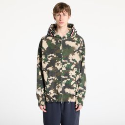Суитшърт A BATHING APE Map Camo Shark Relaxed Fit Full Zip Hoodie UNISEX Green L
