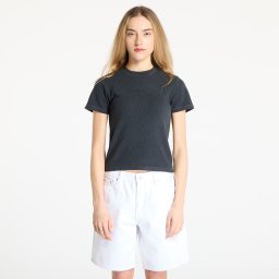 Тениска A BATHING APE Pigment Dyed Rib Tee Black M