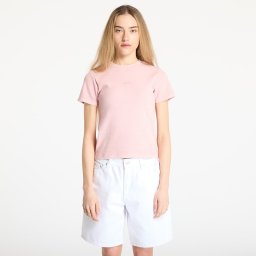 Тениска A BATHING APE Pigment Dyed Rib Tee Pink S