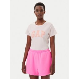 Gap Тишърт 729555-01 Розов Regular Fit