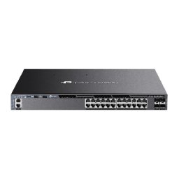 24-портов L3 управляем комутатор PoE+ с 4 10G слота TP-Link Omada SG6428XHP