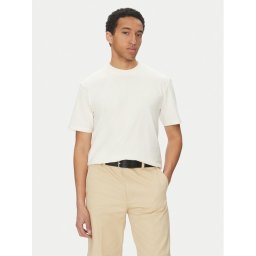 HUGO Тишърт Dapolino 50488330 Екрю Relaxed Fit