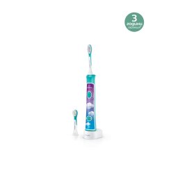 Електрическа звукова четка за зъби за деца с приложение Philips Sonicare for kids Синя HX6322/04