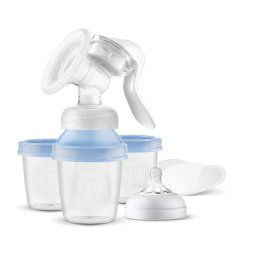 Ръчна помпа за кърма с чашки за мляко Philips Avent SCF430/13