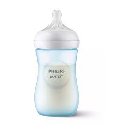 Бутилка за бебе Philips Avent Natural Response SCY903/21, синя