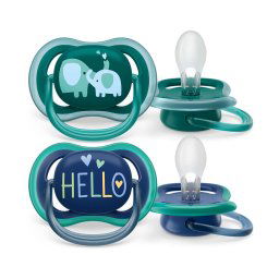 Залъгалка Philips Avent ultra air 18 м.+ 2 бр. SCF349/18