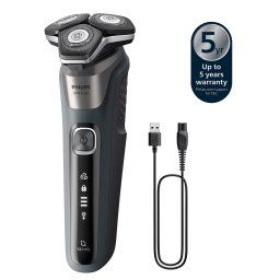 Shaver Series 5000 S5887/30 Електрическа самобръсначка за мокро и сухо бръснене