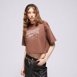 Reebok Тениска Cl Ae Big Logo Crop Tee