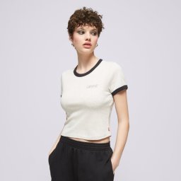 Levi's Тениска Graphic Ringer Mini Tee Greys